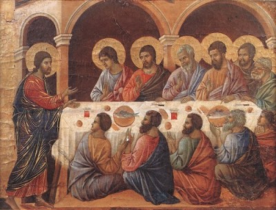 Duccio di Buoninsegna Jezus objawia się Apostołom Duccio di Buoninsegna Jezus objawia się Apostołom