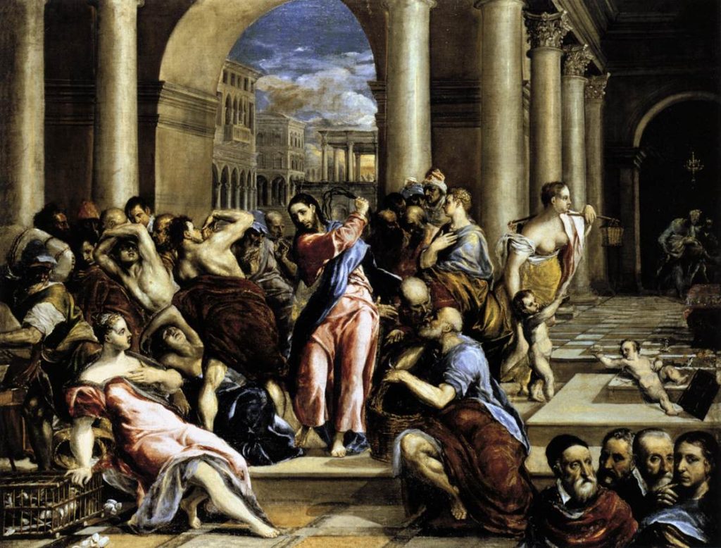 El Greco Oczyszczenie świątyni