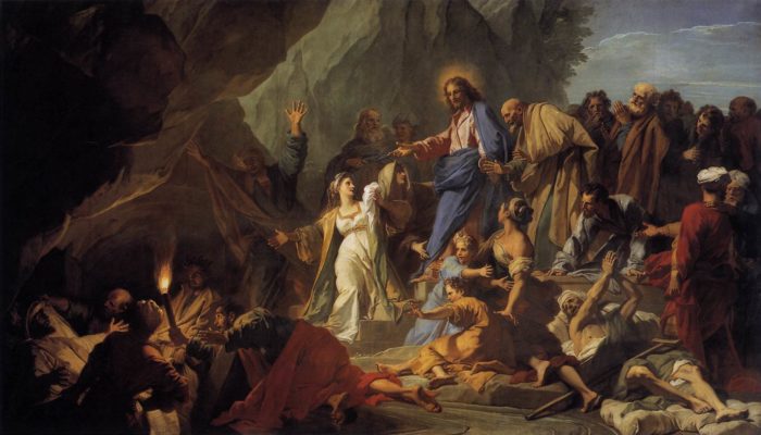 Jean Baptiste Jouvenet Wskrzeszenie Łazarza