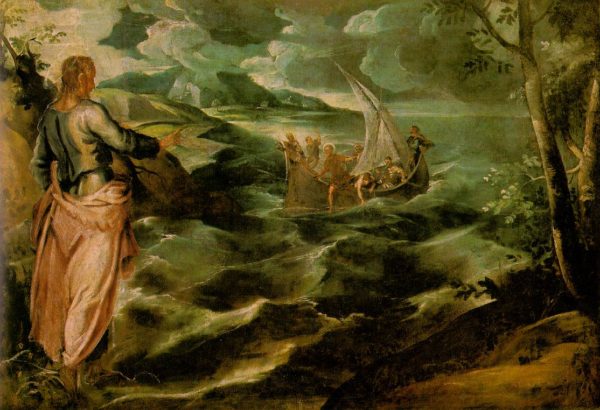 Tintoretto Chrystus na Morzu Galilejskim Tintoretto Chrystus na Morzu Galilejskim