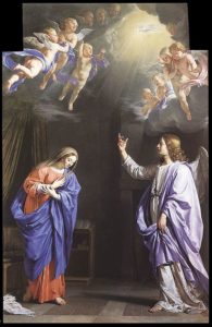 Philippe de Champaigne Zwiastowanie Philippe de Champaigne Zwiastowanie