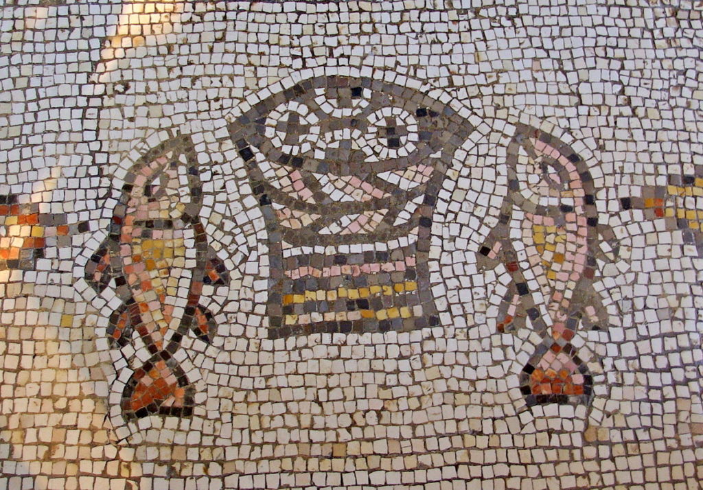 Cud chleba i ryb Mozaika w Tabdze