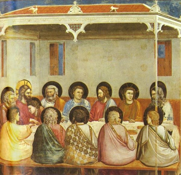 Giotto di Bondone Ostatnia Wieczerza