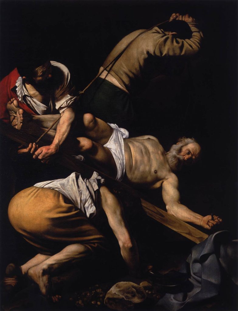 Caravaggio Ukrzyżowanie św, Piotra.